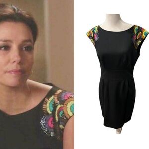 ASO Gabby Solis Desperate Housewives Eva Longoria Trina Turk Black Dress